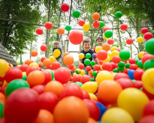 Activiteit voor jonge kinderen in de Ardèche  Adventure Camp