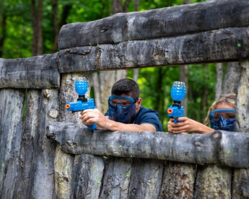 Activité famille Ardeche Paintball Gelly 